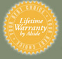 Lifetime Warranty by Alside seal